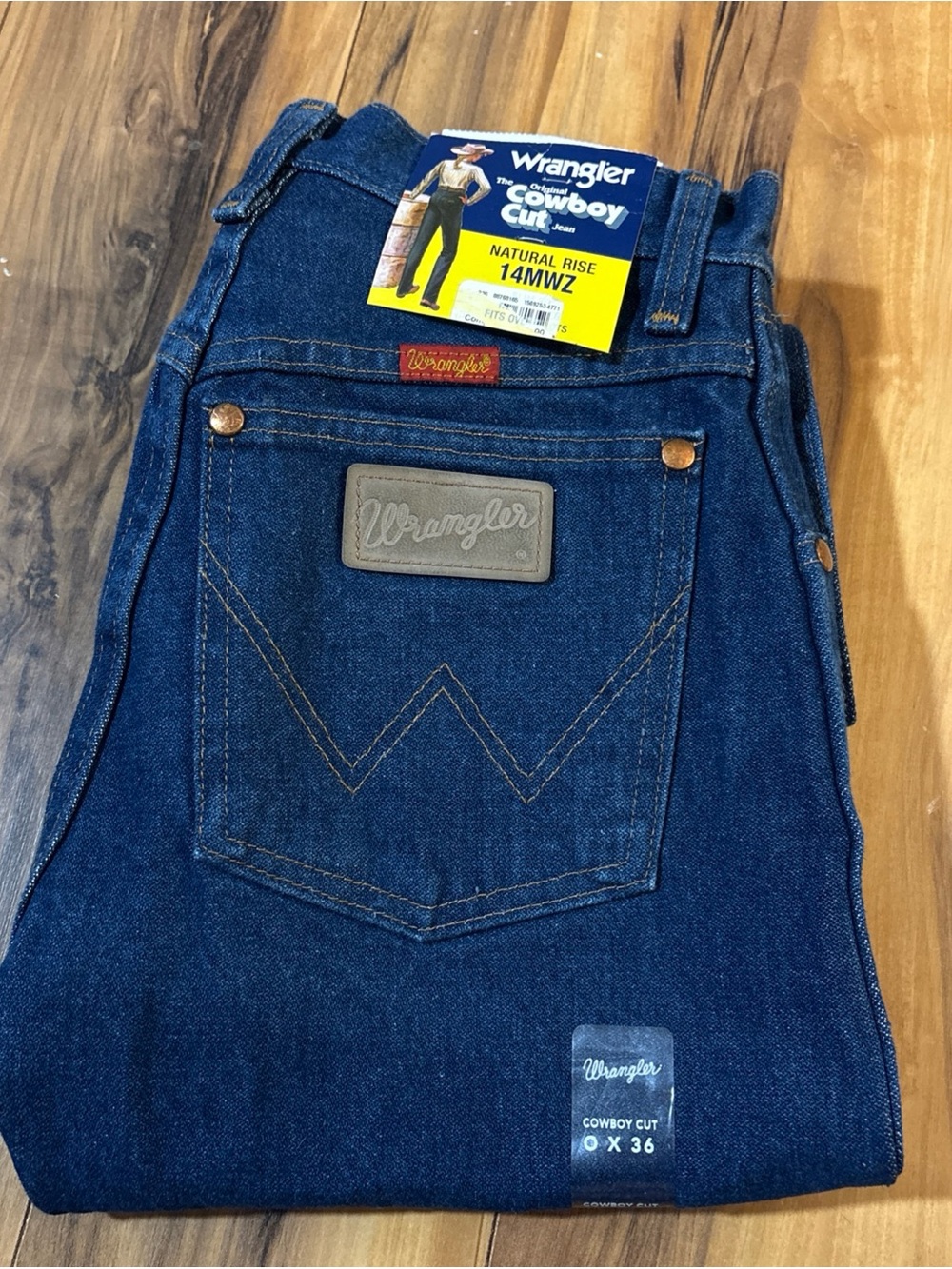 Wrangler Women’s Original Cowboy Cut Jeans Natural Rise 14MWZ 0x36